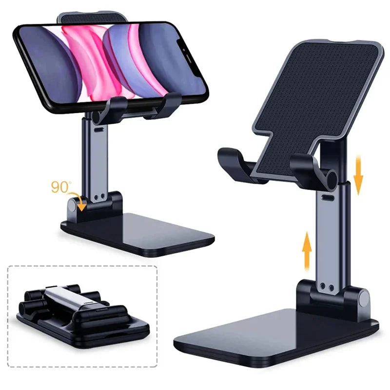 Foldable Telescopic Phone Holder Stand – Desktop & Bedside Phone Holder Stand Nixie
