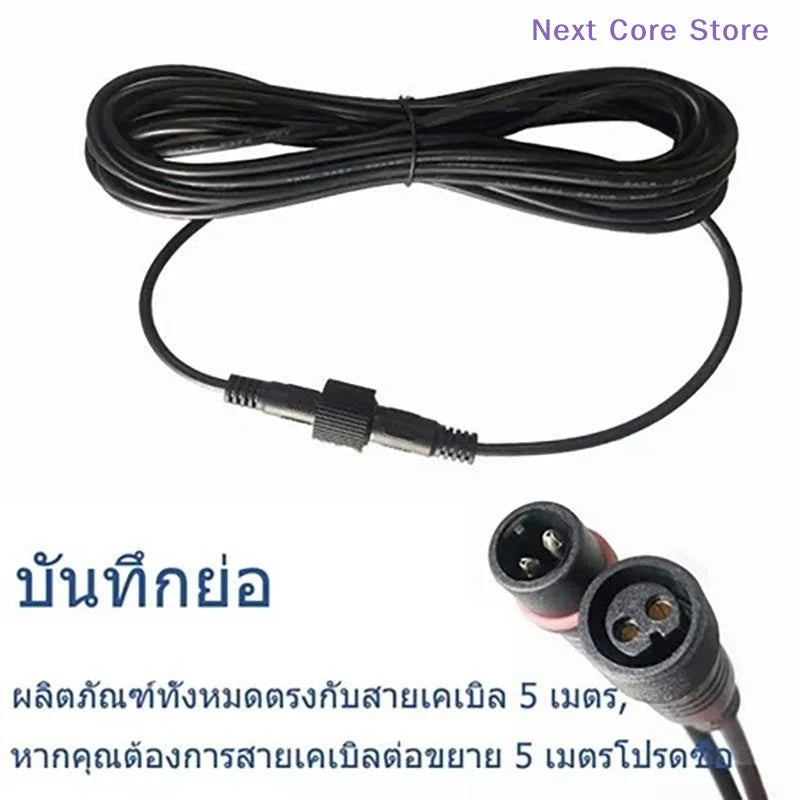 5M IP67 Waterproof Solar Panel Extension Cable – UV Resistant Solar Extension Cable Nixie