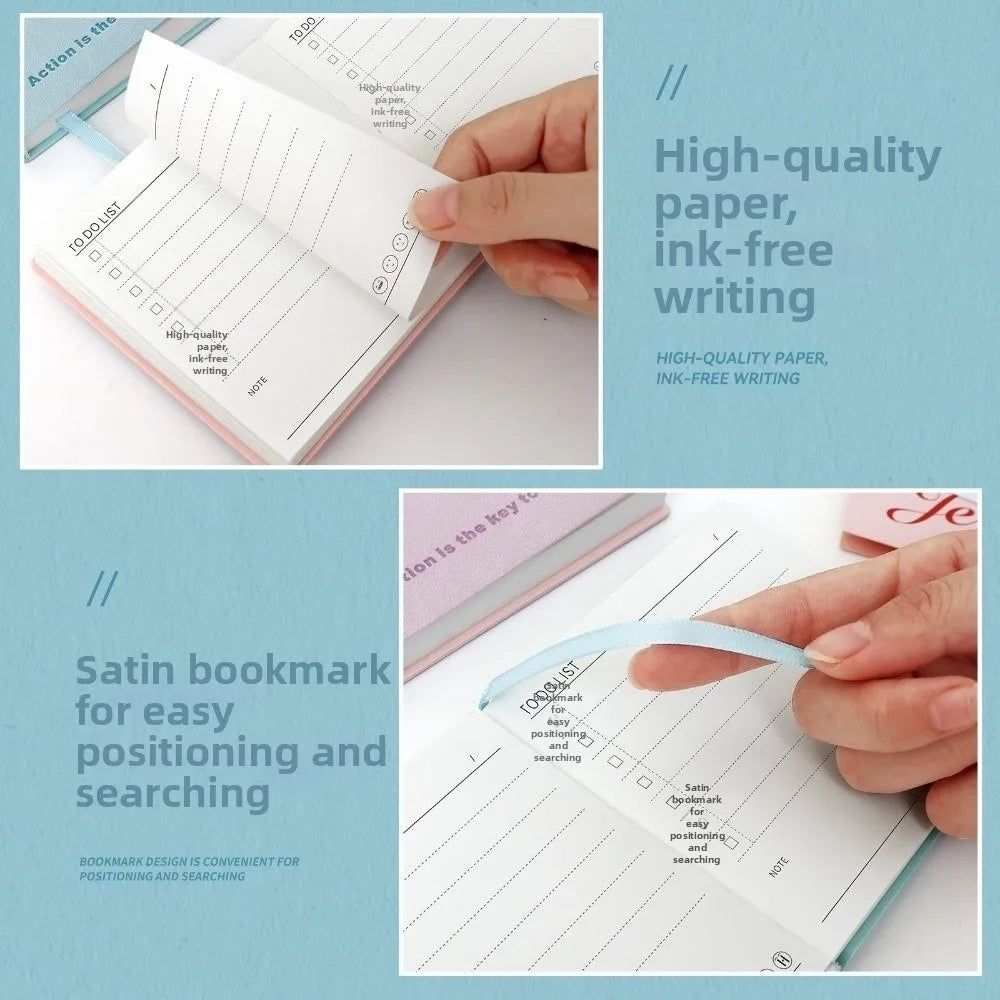 365 Day Daily Planner Agenda Book – Portable Schedule Notebook Daily Planner Notebook Nixie