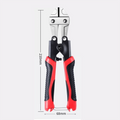 Nixie Mini Bolt Cutter – Rubber Handle Metal Wire Shears Mini Bolt Cutter Nixie B