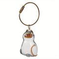 Pet Hair Keepsake Capsule Charm – Portable Keychain Pendant Pet Keepsake Pendant Nixie Style 6