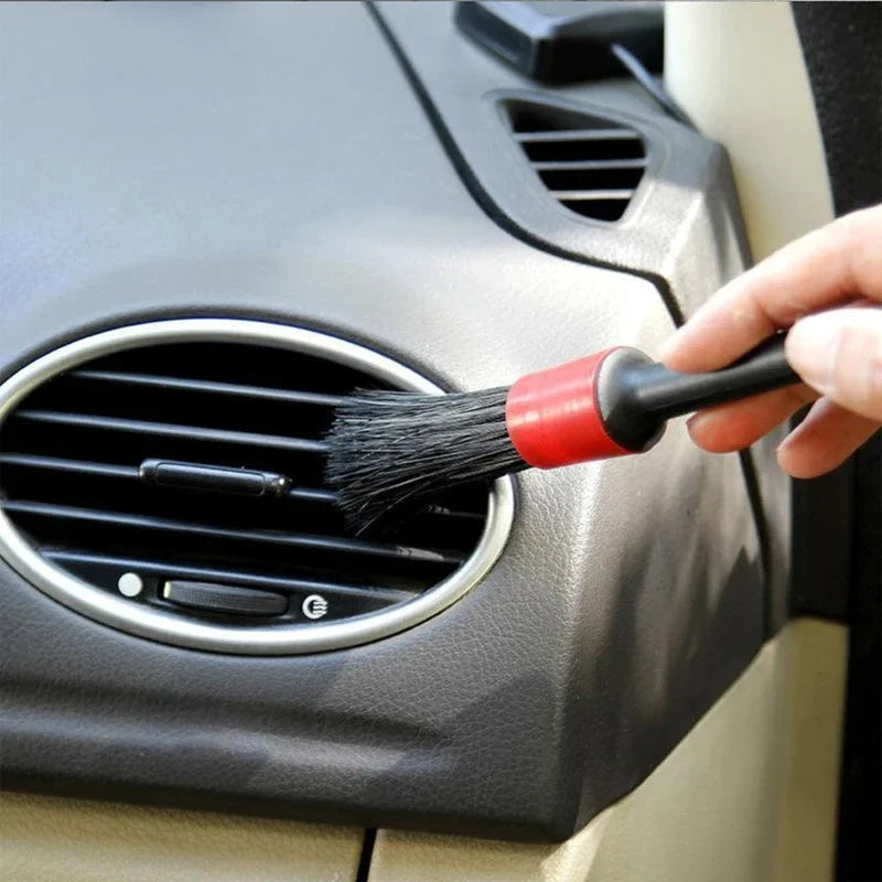 5-Piece Car Detail Brush Set – Vents, Dashboard & Wheels