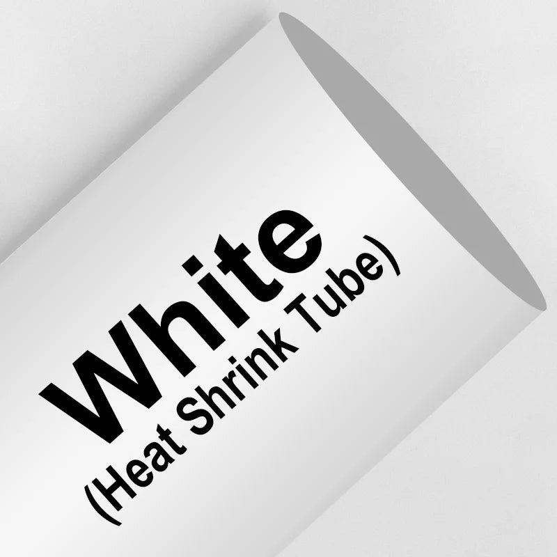 Brother Compatible Heat Shrink Tube Tape HSe-231 HSe-631 P-Touch Label Printer Tape Nixie White Tube 9mm