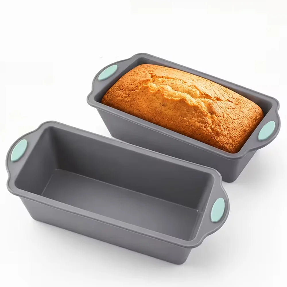 Silicone Loaf Pan Set – Non-Stick Bread & Cake Baking Mold Silicone Loaf Pan Nixie