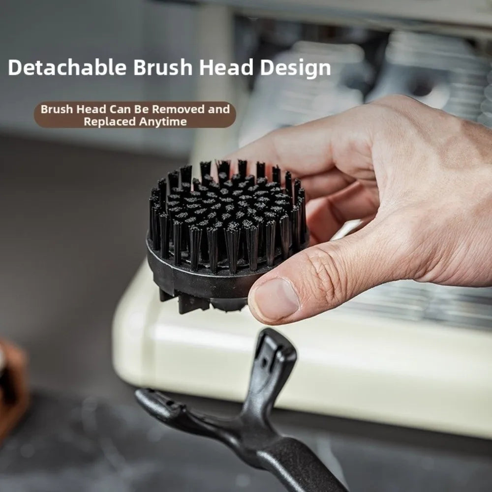 Espresso Machine Cleaning Brush 51-58MM | Barista Tool Espresso Cleaning Brush Nixie