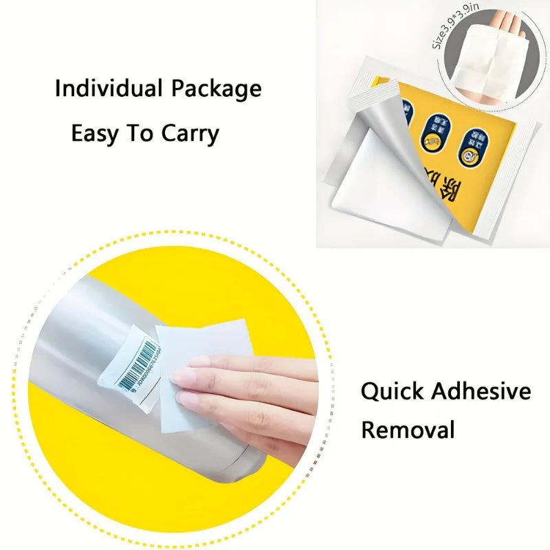 Nixie Adhesive Remover Wipes – Antimicrobial, Residue-Free Cleaning Wipes Nixie