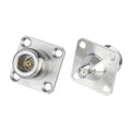 N Type Female to SMA Female Waterproof Flange RF Connector RF Coaxial Adapter Nixie Default Title