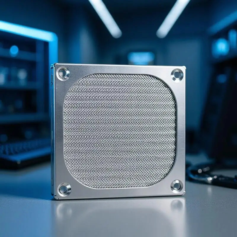 PC Fan Dust Filter 60/80/90/120mm Steel Mesh Aluminum Frame PC Fan Dust Filter Nixie