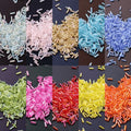200Pcs Glass Bugle Tube Seed Beads 2x6mm – DIY Jewelry Making Glass Seed Beads Nixie Multicolor