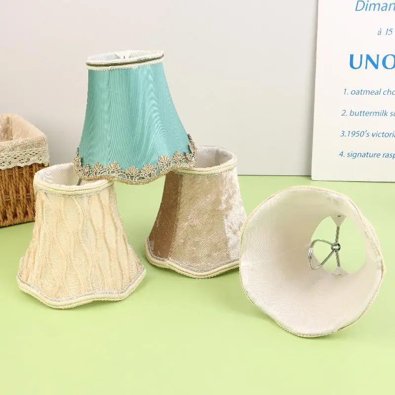 Fabric Lampshade Cover for Chandelier & Wall Lamp | DIY Decor Fabric Lampshade Cover Nixie