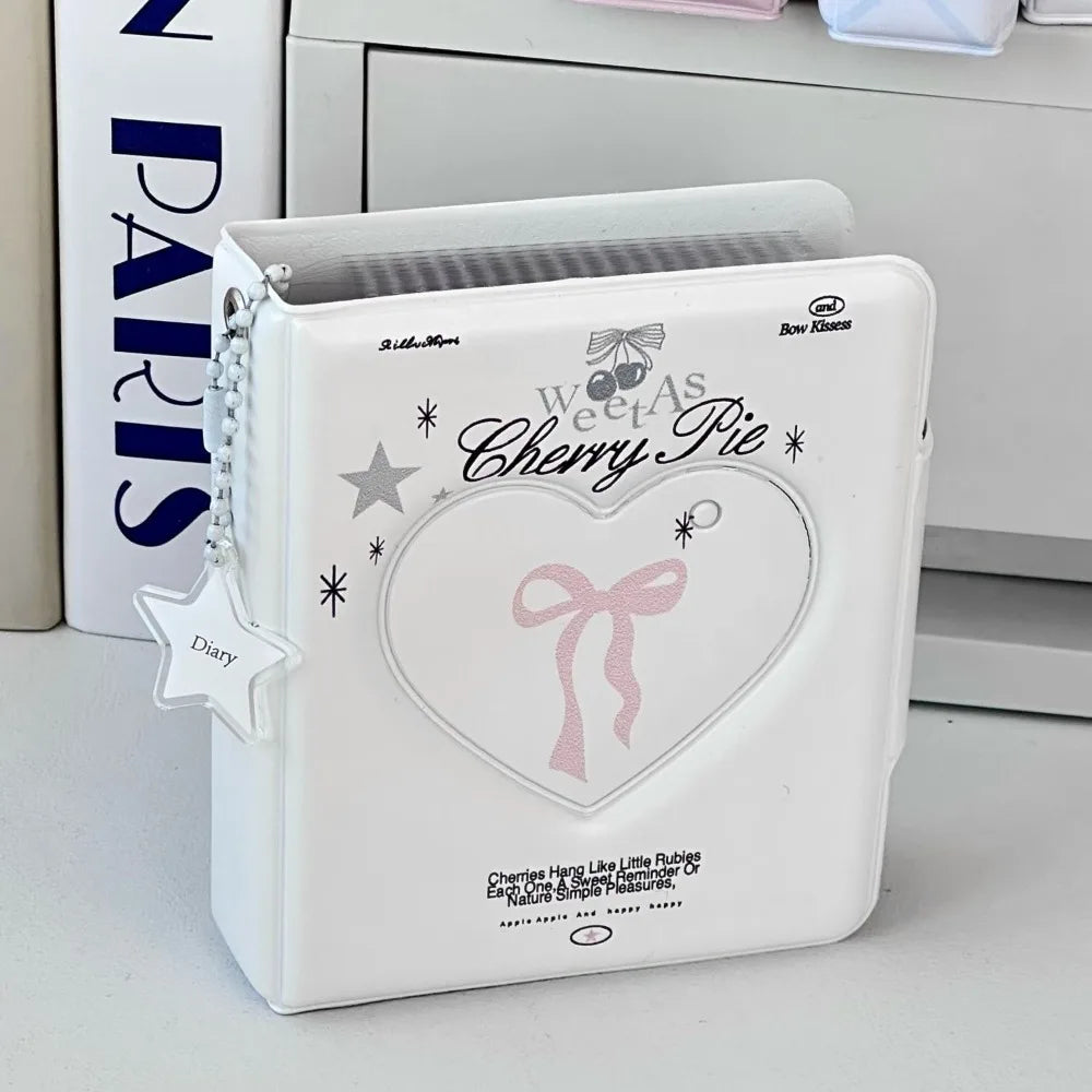 Japanese Mini Card Album 3" – 16-Page PVC Photocard Collect Book Card Collect Album Nixie 01
