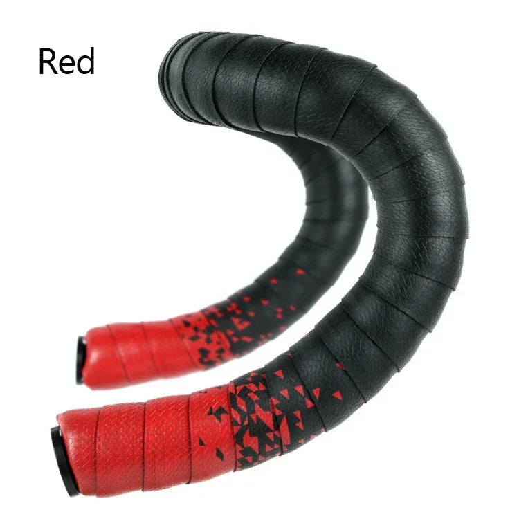 PALOMA Road Bike Handlebar Tape Anti-Slip PU EVA Grip Wrap Bicycle Handlebar Tape Nixie Red Tape
