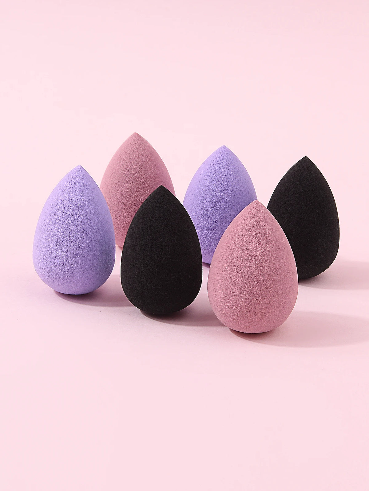 6Pcs Mini Makeup Sponge Set – Dry & Wet Cosmetic Blender Makeup Sponge Set Nixie