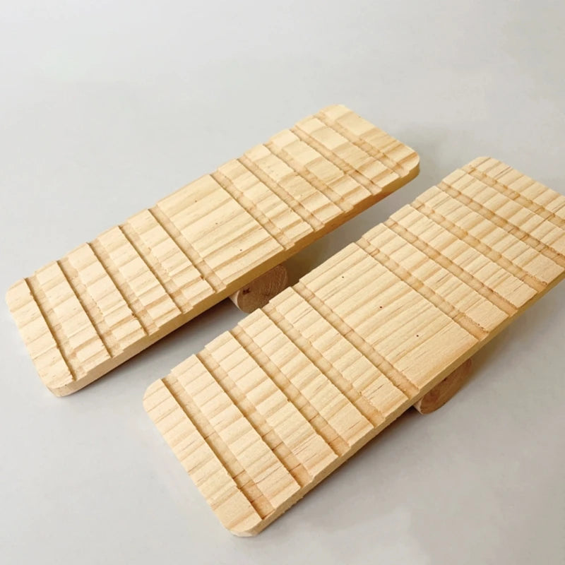 Wooden Hamster Seesaw Bridge Toy – Ladder & Hammock for Pets Small Pet Toy Nixie