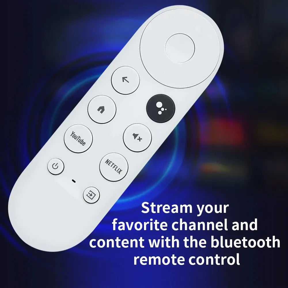 G9N9N Voice Remote for Google Chromecast 4K Snow Replacement TV Remote Control Nixie