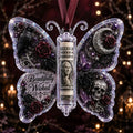 Acrylic Butterfly Money Holder Ornament – Transparent Hanging Holiday Ornament Nixie 1