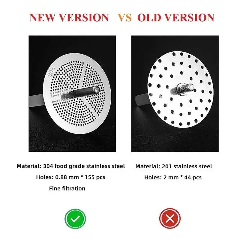 Stainless Steel Kitchen Funnel 3.94" with Strainer | Oil, Jam & Canning Kitchen Funnel Nixie