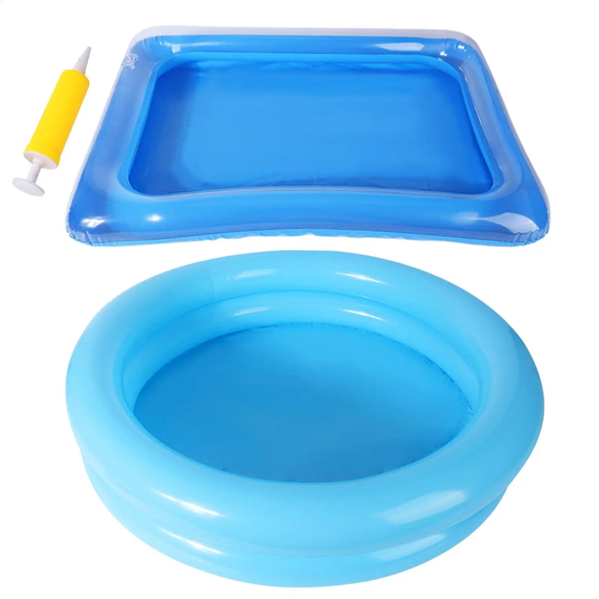 Portable Inflatable Foot Soak Basin – Collapsible PVC Bath