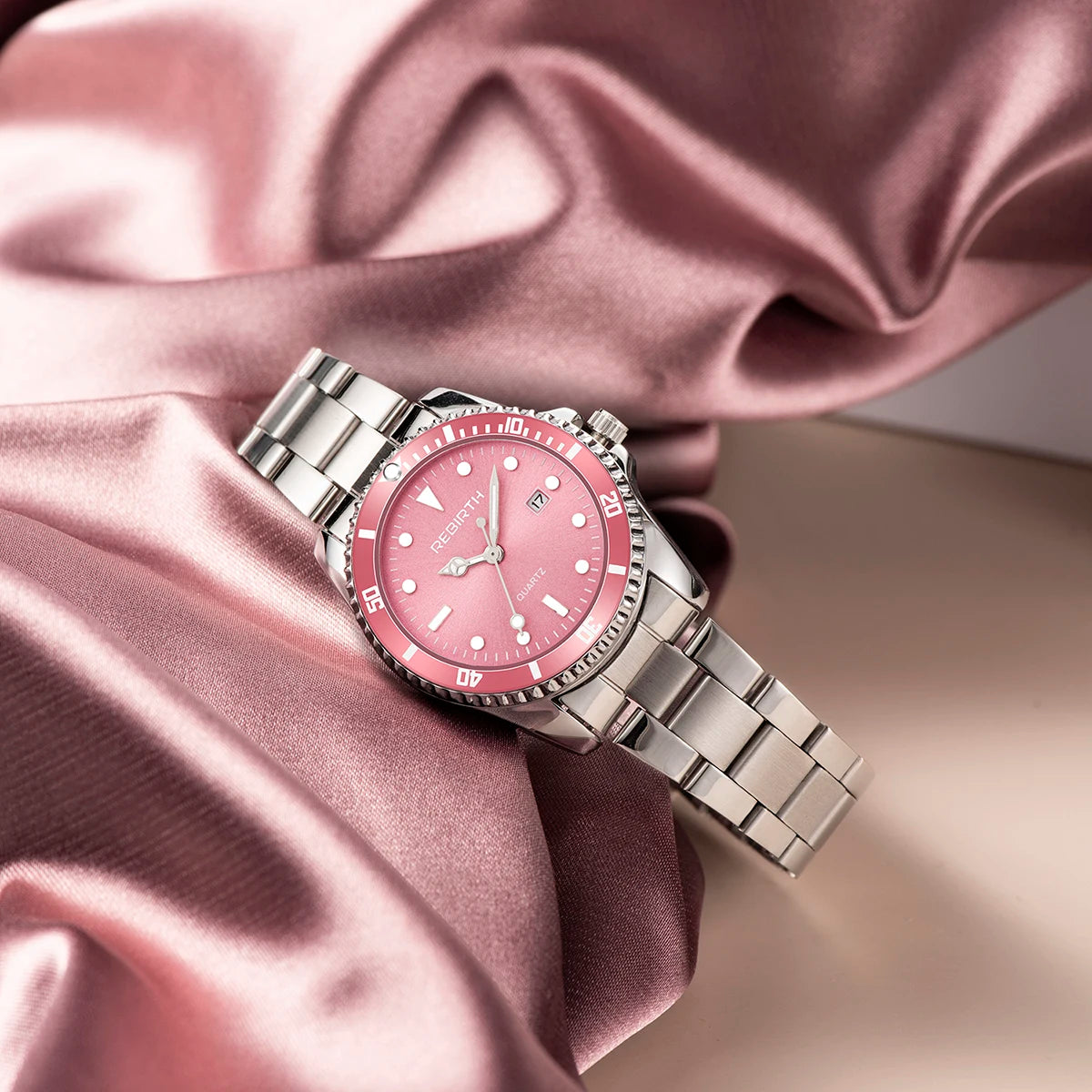 Women's Stainless Steel Quartz Watch – Elegant Business Classic