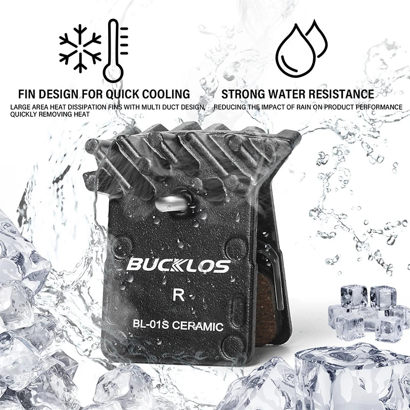 BUCKLOS Ceramic Disc Brake Pads – Shimano L05A N03A K04S K05S MTB Disc Brake Pads Nixie