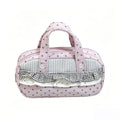 Pink Polka Dot Plaid Pencil Case – Large Capacity Itabag Pouch Pencil Case Nixie Pink