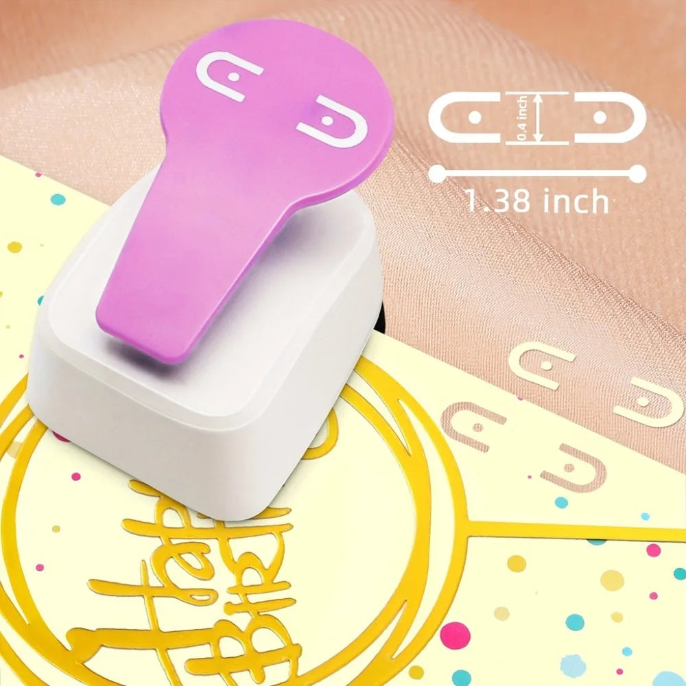 Earring Card Hole Punch – Portable Metal DIY Punching Tool Craft Hole Punch Nixie