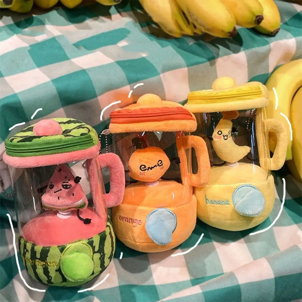 Cartoon Fruit Juicer Plush Toy – Rotating Stuffed Animal Gift Stuffed Plush Toy Nixie