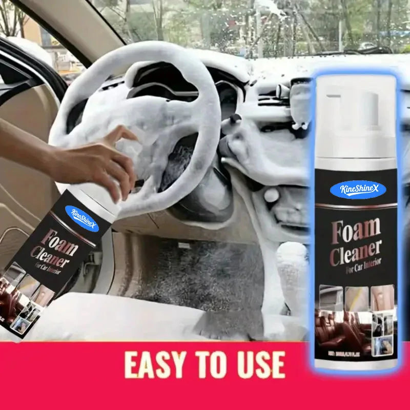 KINESHINEX Foam Cleaner Spray – Car Interior & Home Surfaces Foam Cleaner Spray Nixie