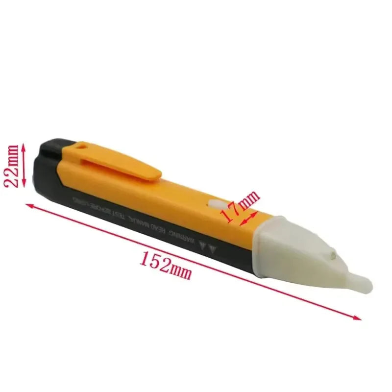 Non-Contact Voltage Tester Pen 90-1000V AC LED & Beep Alert Voltage Tester Pen Nixie
