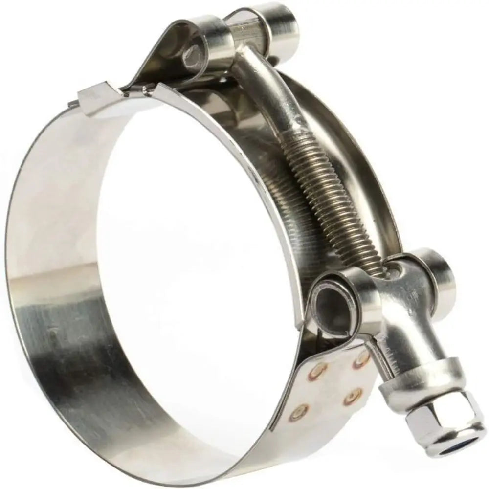 304 Stainless Steel T-Bolt Hose Clamps | Heavy-Duty Pipe Clips