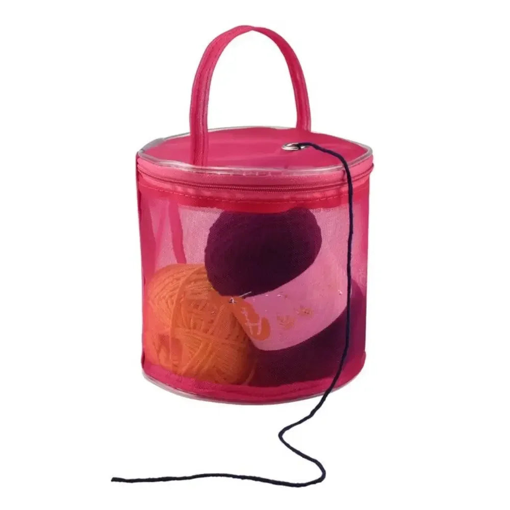 Portable Mesh Yarn Storage Bag for Knitting & Crochet Yarn Storage Bag Nixie