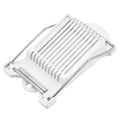 Stainless Steel Manual Wire Slicer – 10 Wires, Adjustable Thickness Manual Wire Slicer Nixie WHITE