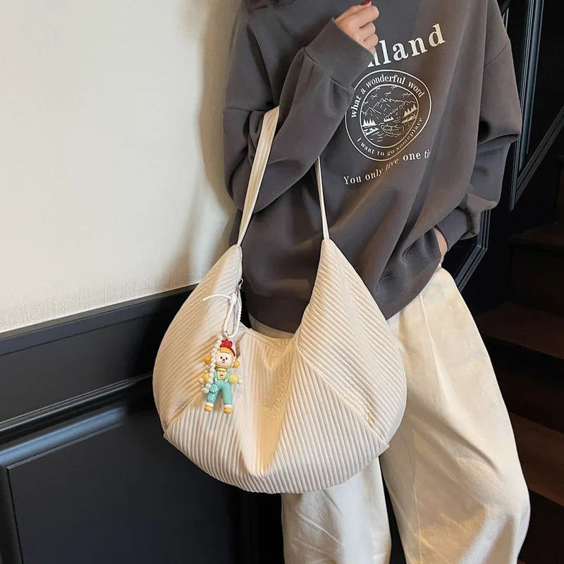 Women's Large Canvas Tote Bag | Casual Shoulder Bag 2025 Canvas Tote Bag Nixie
