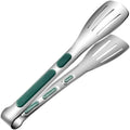 Stainless Steel Cooking Tongs with Heat-Resistant Handle Kitchen Cooking Tongs Nixie Green tongs