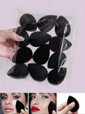 12-Piece Black Beauty Egg Makeup Sponge Set – Dry & Wet Makeup Sponge Set Nixie black