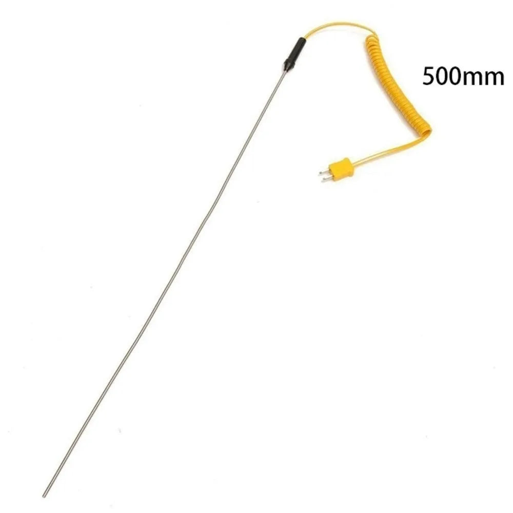 K-Type Fiberglass Thermocouple Probe TM902C -50°C–150°C Thermocouple Probe Sensor Nixie 50cm
