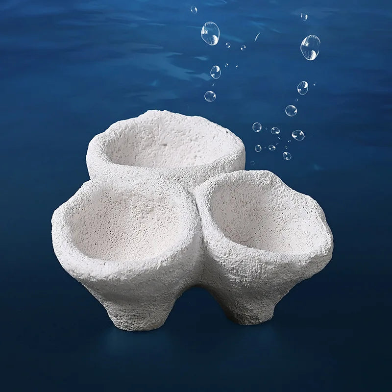 Ceramic Sea Anemone Nest – Aquarium Hideout & Landscape Decor Aquarium Decor Nixie