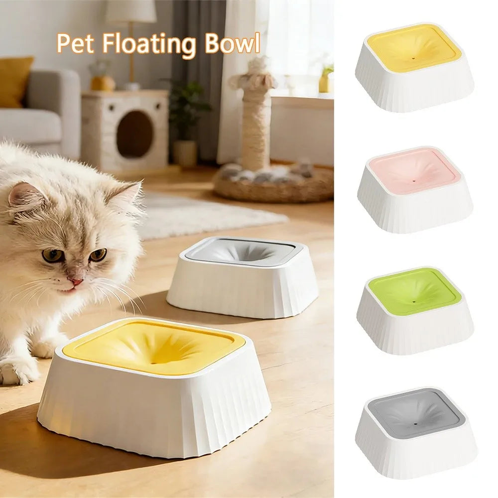Anti-Spill Slow Drinking Pet Water Fountain Bowl 1000ml Pet Water Fountain Nixie