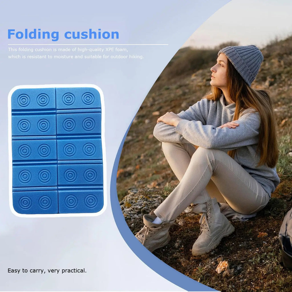 Foldable XPE Foam Seat Cushion – Waterproof Outdoor & Shower Mat Folding Seat Cushion Nixie