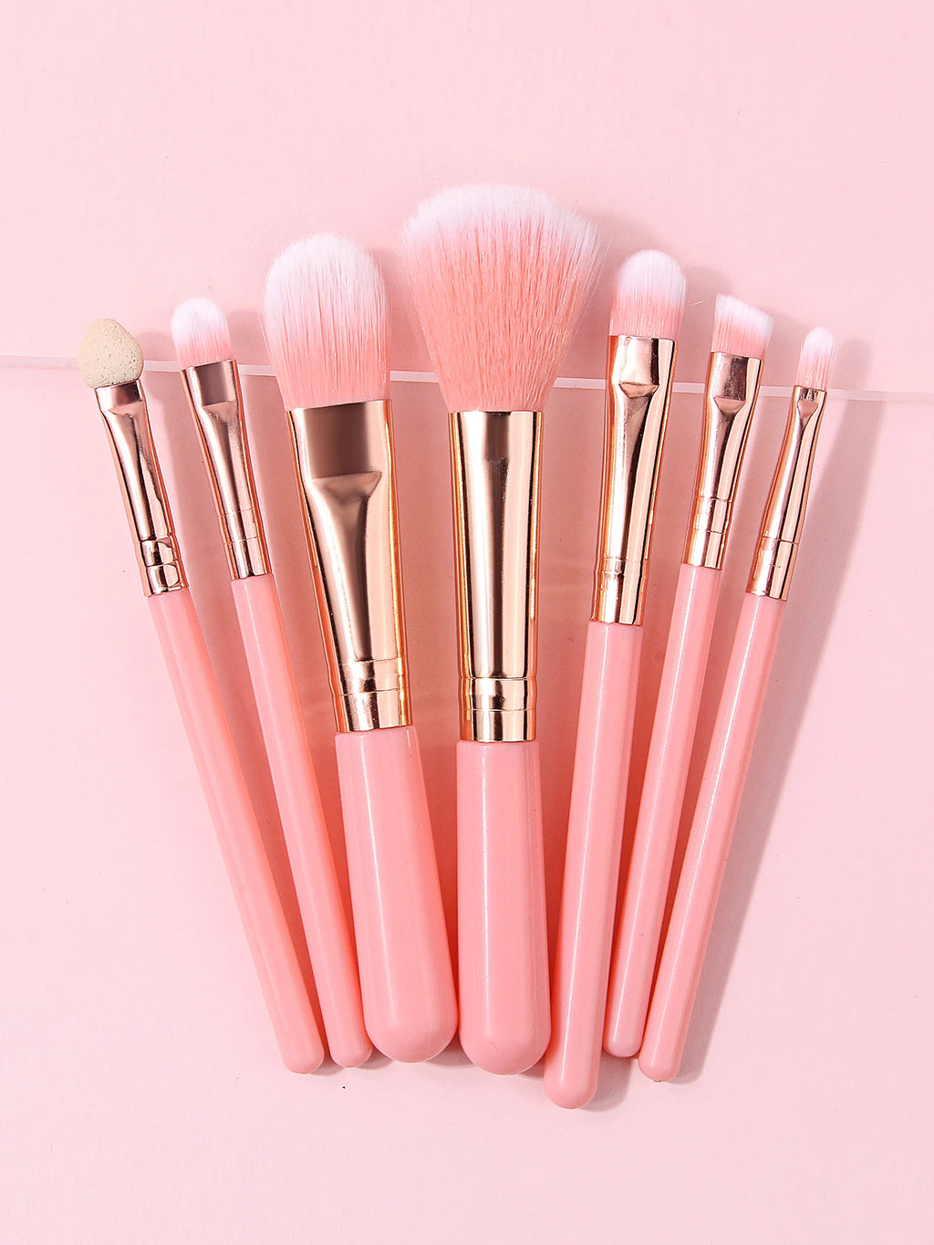 10-Piece Makeup Brush Kit with Powder Puff & Sponge Makeup Brush Set Nixie