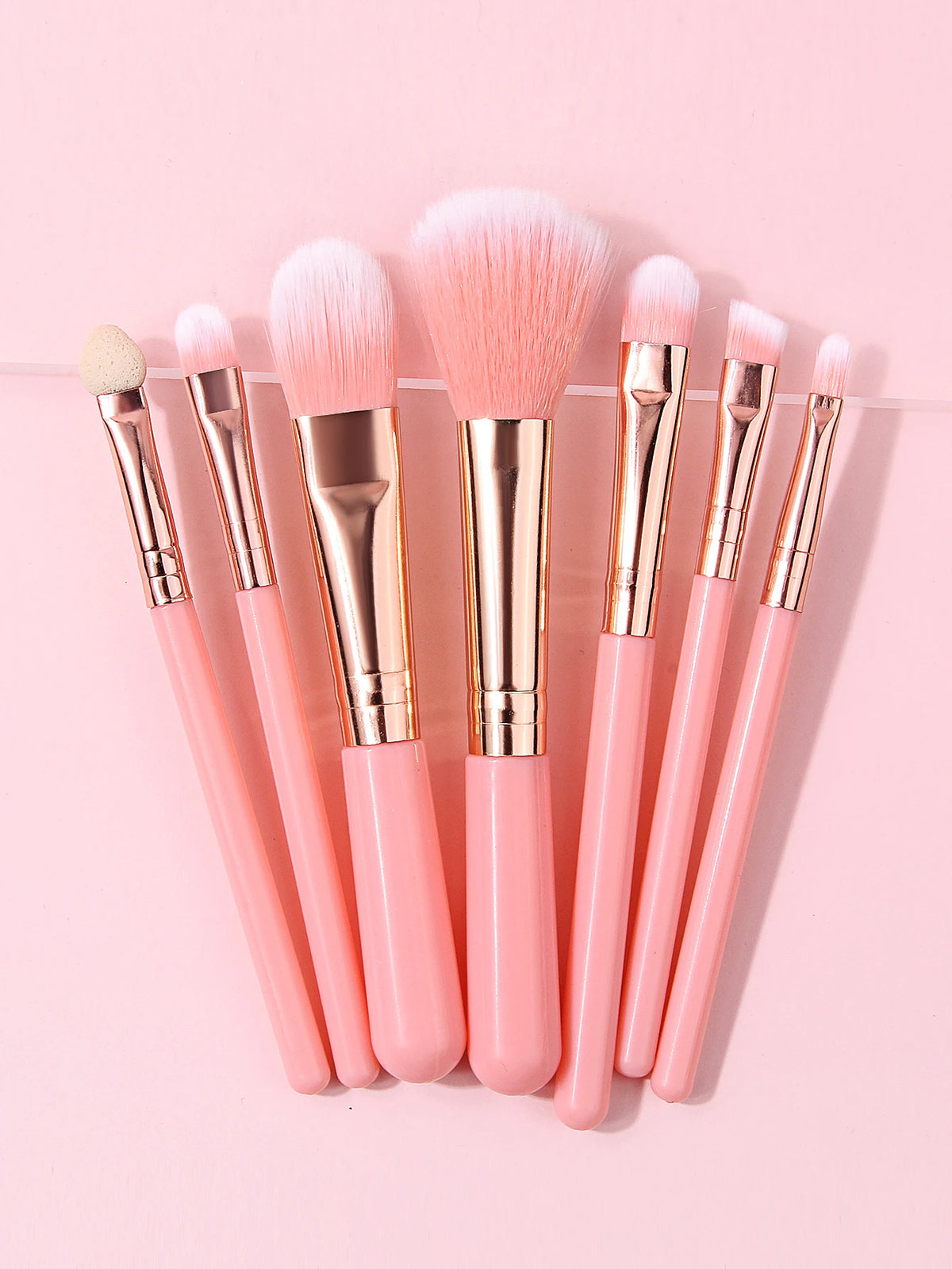 10-Piece Makeup Brush Kit with Powder Puff & Sponge Makeup Brush Set Nixie
