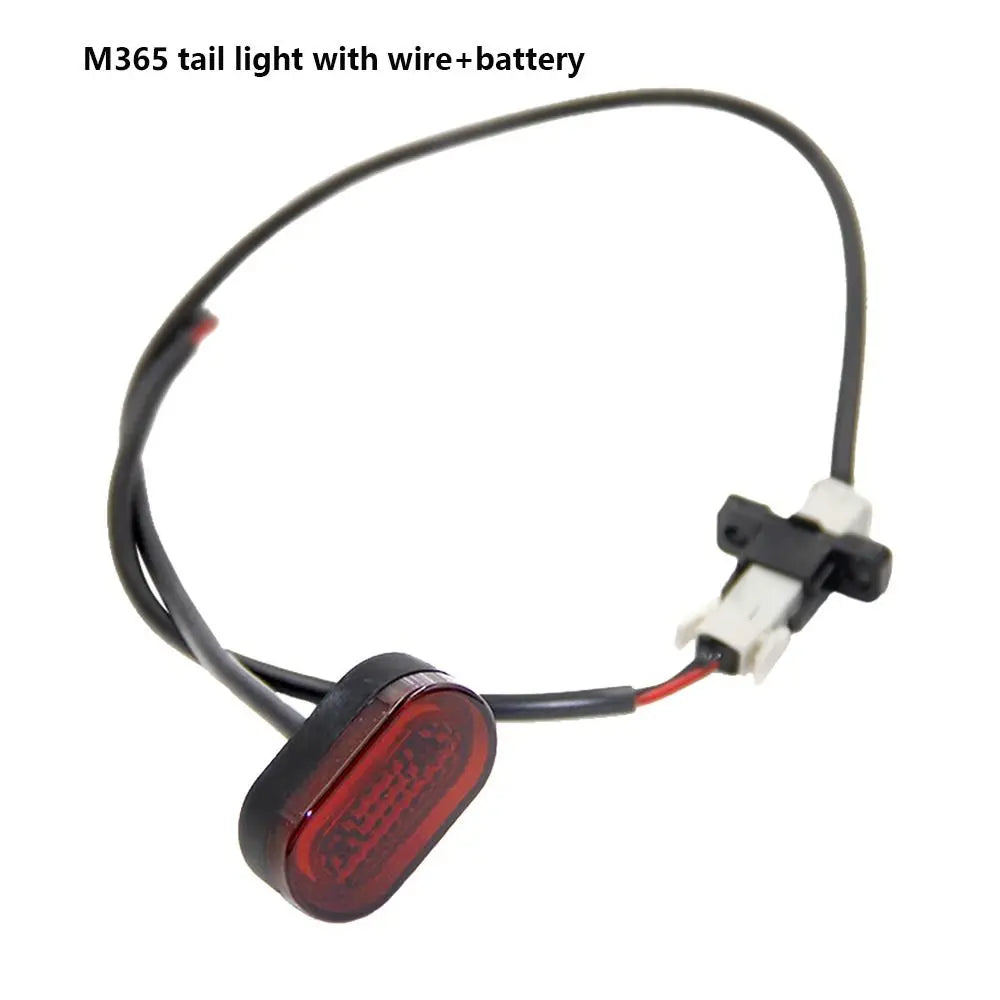 Electric Scooter LED Brake Tail Light – Universal Rear Mudguard