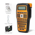 MarkDomain E1000PRO Handheld Label Printer – TZe HSe 6-12mm Handheld Label Printer Nixie orange