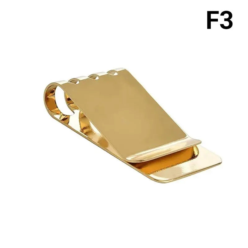 Stainless Steel Slim Money Clip & Card Holder | JETTING Metal Money Clip Nixie E6