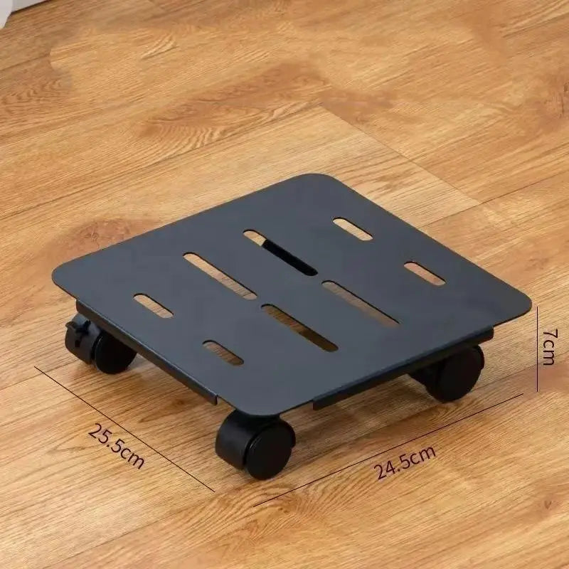 Mobile Plant Pot Tray with Wheels – Heavy Duty Rolling Trolley Plant Pot Trolley Nixie
