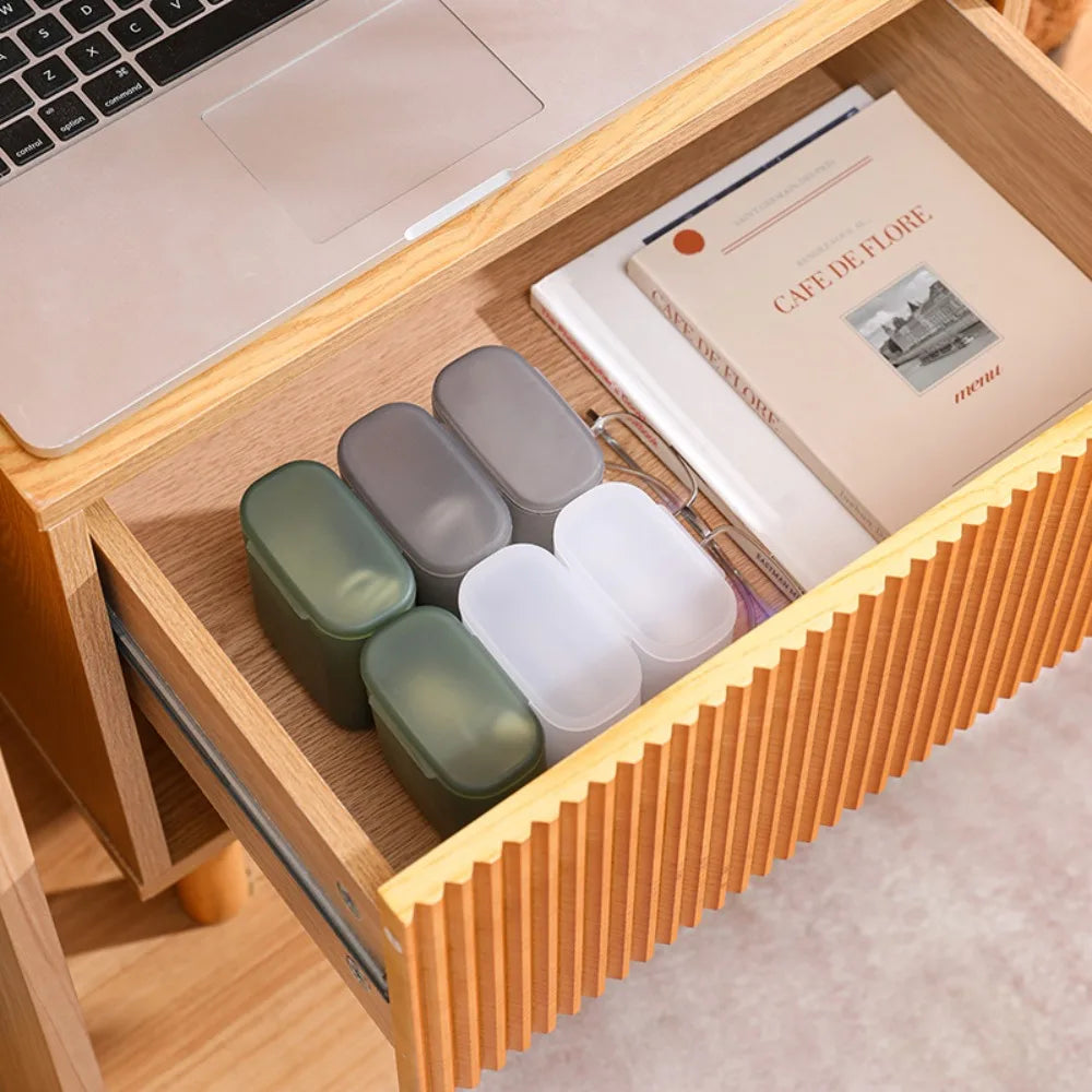 Portable Cable & Earphone Storage Box with Lid | Organizer Cable Storage Box Nixie