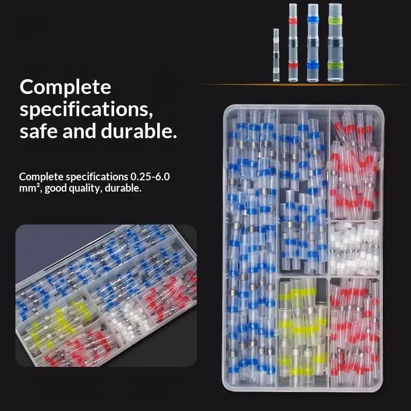 50/70/100Pcs Waterproof Solder Seal Heat Shrink Connectors Wire Connector Terminal Nixie