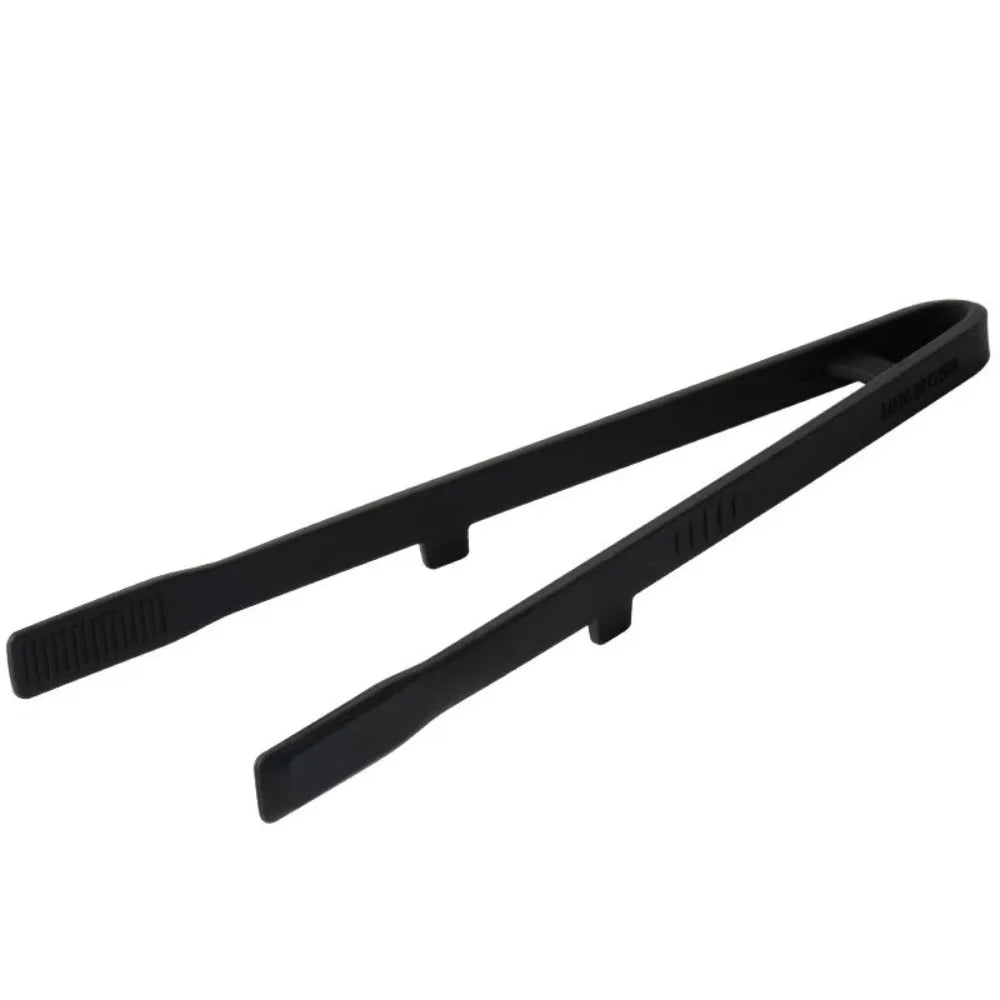 Silicone Cooking Tongs – Non-Stick Heat Resistant Kitchen Tongs Kitchen Tongs Nixie Black