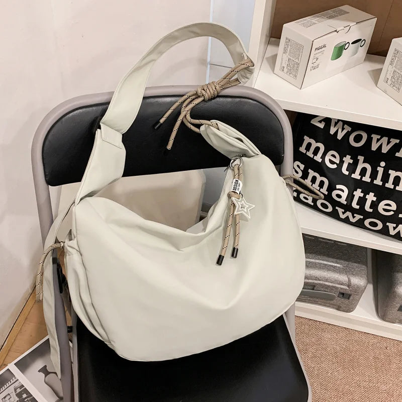Nixie Dumpling Crossbody Bag – Nylon Shoulder Bag for Women Crossbody Shoulder Bag Nixie