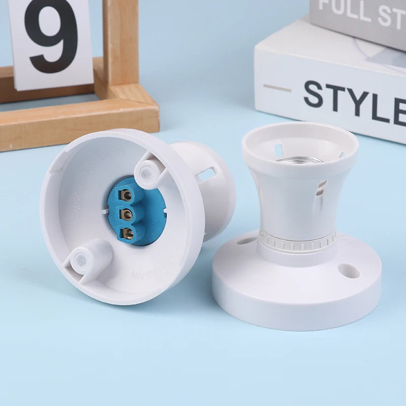 E27 Screw Ceiling Lamp Holder – Heat-Resistant LED Socket